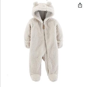 Newborn Sherpa/Snowsuit